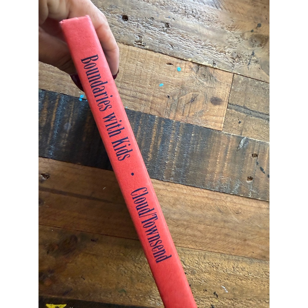 Boundaries with Kids Henry Cloud John Townsend Hardcover 1998 Zondervan Book